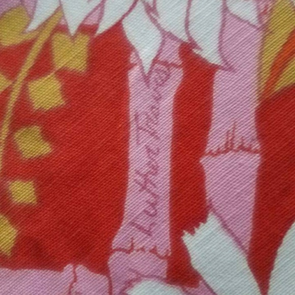 Vintage Luther Travis Fallani&Cohn Tiki Tablecloth - Picture 3 of 5